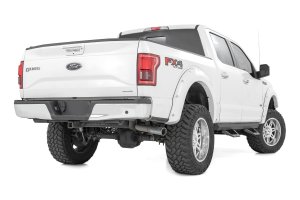 Ford F-350 Super Duty Adj Aluminum Step - Rough Country - SRX2 - Black - '17-'22 Ford F-350 Super Duty Adj Aluminum Step - Rough Country - SRX2 - Black - '17-'22